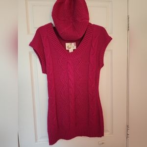 Beautiful Pink top and hat set